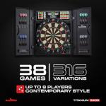 Arachnid Titanium 5400 Electronic Dartboard & Cabinet