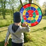 Stocking Stuffers for Kids Boys Daughter Son Birthday 29" Large Dart Board for Kids, Double-Sided Kids Dart Board with Sticky Balls, Indoor Sports & Outdoors Fun Party Play Games Toys