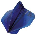 Red Dragon Darts Hardcore Radical Blue Extra Thick Standard Dart Flights - 4 Sets Per Pack (12 Dart Flights in Total)
