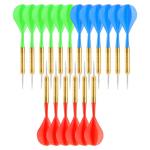 Accmor 18 Pack Steel Tip Darts, 16 Grams Metal Tip Dart Set, Darts Metal Tip Set, Metal Darts for Dartboard