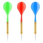 Accmor 18 Pack Steel Tip Darts, 16 Grams Metal Tip Dart Set, Darts Metal Tip Set, Metal Darts for Dartboard