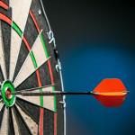 Marsrut 45PCS Anodised Aluminum Dart Flights Savers Protectors Set, Alloy Tips for Fixed 90 Degrees Wing Corrector, Accessories for Professional Competition, Lightweight and Durable, Mixed Colors