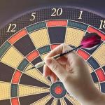 Deetenks 90PCS Dart Flights 30 Sets Durable Standard PET Dart Flights Replacement Feather Tail Wing for Soft Tip Steel Tip Darts