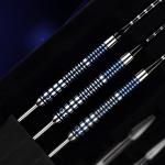 Formula Sports 90% Tungsten Steel Tip Darts Set - Professional Darts Metal Tip Set Available in 21g/22g/23g/24g, with Aluminum Shafts, Tungsten Barrels, Extra Flights, Sharpener, Carrying Case