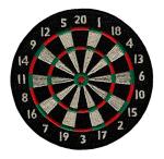 Dartboard Embroidered Patch Darts Iron-On Bullseye Pub Game Applique Emblem