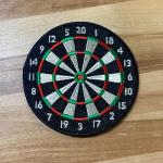 Dartboard Embroidered Patch Darts Iron-On Bullseye Pub Game Applique Emblem