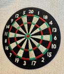Dartboard Embroidered Patch Darts Iron-On Bullseye Pub Game Applique Emblem