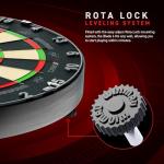 Winmau Dart Board - Blade 360 Dartboard - Triple Core Carbon - Full Rotation - Symmetrical Graphics - Professional PDC Dartboard with Official Tournament Specifications for Darts Enthusiasts