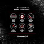 Winmau Dart Board - Blade 360 Dartboard - Triple Core Carbon - Full Rotation - Symmetrical Graphics - Professional PDC Dartboard with Official Tournament Specifications for Darts Enthusiasts