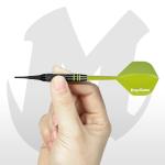 MageRabbit One Piece Dart Flights Sets,12Pcs with 4 Colors Standard Shaped Dart Flights for Soft and Steel Tip Darts, Darts Flights Kit,All in One Moulded Dart Flight & Stem