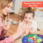 BELLOCHIDDO Double Sided Dart Board for Kids, Toys for 3 4 5 6 7 8 9 10 11 12 Years Old Boys with 12 Sticky Balls, Indoor & Outdoor Party Carnival Games, Birthday Gifts for Kids