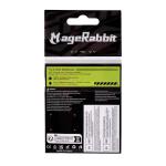 MageRabbit Extra Thick Standard Dart Flights, 5 Sets (15 Flights), 5 Colors (Black)