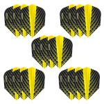 Harrows Quantum Dart Flights | 5 x Sets Darts Flights (15 Flights Total) I 100 Micron Dart Flights I Premium Extra Strong Made in UK I Professional Darts Accessories