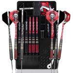 CyeeLife Steel Tip Darts Set - Professional Darts, Brass Barrels, Metal Tip Darts, 16 Extra Flights, 6 Aluminum Shafts,20 O-Rings,2 Flight Protectors,Dart Tool, Dart Sharpener, Darts Case