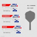 Target Darts Star Wars R2-D2 K Flex Integrated Dart Flights & Shafts | R2-D2 Pack of 3 K-Flex, No.6 | Disney K-Flex Accessories, Short (19mm)