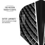 Harrows Quantum Dart Flights | 5 x Sets Darts Flights (15 Flights Total) I 100 Micron Dart Flights I Premium Extra Strong Made in UK I Professional Darts Accessories