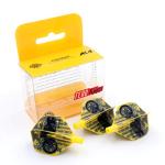 CUESOUL TERO AK4 Yellow Dart Flights Diamond Shape,Set of 3 pcs(CS-AK4+7ZS)