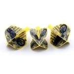 CUESOUL TERO AK4 Yellow Dart Flights Diamond Shape,Set of 3 pcs(CS-AK4+7ZS)