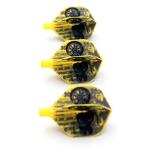 CUESOUL TERO AK4 Yellow Dart Flights Diamond Shape,Set of 3 pcs(CS-AK4+7ZS)