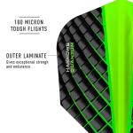 Harrows Quantum Dart Flights | 5 x Sets Darts Flights (15 Flights Total) I 100 Micron Dart Flights I Premium Extra Strong Made in UK I Professional Darts Accessories