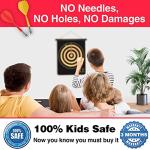 FUNGENIX Magnetic Dart Board for Kids - Indoor Outdoor Darts Game, 16pcs Magnetic Darts, Double Sided Board Games Set, Best Toys Gifts for Teenage Age 5 6 7 8 9 10 11 12 13 14 15 16 Years Old Boys