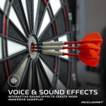 Accudart Spark Electronic Dartboard - 30 Game Modes - 174 Game Variations - Challenge The Computer - Easy Read Display - Includes 6 Soft-Tip Darts