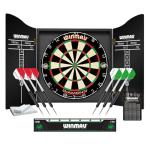Winmau Professional Dart Set with Bristle Board & Cabinet