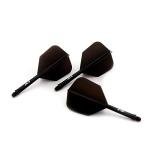 CUESOUL Integrated Dart Shaft and Flights Standard Shape,Set of 3 pcs Unique Designed Pattern