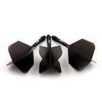 CUESOUL Integrated Dart Shaft and Flights Standard Shape,Set of 3 pcs Unique Designed Pattern