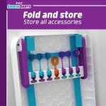 EastPoint Smack Darts - 2-in-1 Suction Cup Convertible Dartboard Target Game