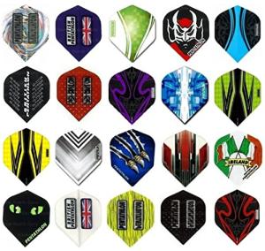 10 x Mixed Sets of Pentathlon Dart Flights Standard Shape