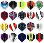10 x Mixed Sets of Pentathlon Dart Flights Standard Shape