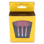 CUESOUL ROST T19 Integrated Dart Shaft and Flights 33mm Big Pink Wing Shape-Say Goodbye to Falling Dart Flight