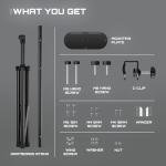 KOTO Adjustable Heavy Duty Dartboard with Stand