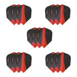 Harrows Retina Dart Flights | 5 x sets Darts Flights (15 Flights Total) I 100 Micron Dart Flights I Premium Extra Strong Made in UK I Professional Darts Accessories I Red Dart Flights