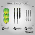 Red Dragon Freestyle 21g Tungsten Darts Set
