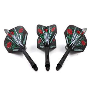CUESOUL Jazz-Metal ROST Integrated Dart Shaft and Flights Standard Shape,Set of 3 pcs (CS-JMAK51XSMG)