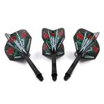 CUESOUL Jazz-Metal ROST Integrated Dart Shaft and Flights Standard Shape,Set of 3 pcs (CS-JMAK51XSMG)