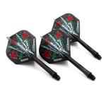 CUESOUL Jazz-Metal ROST Integrated Dart Shaft and Flights Standard Shape,Set of 3 pcs (CS-JMAK51XSMG)