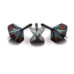 CUESOUL Jazz-Metal ROST Integrated Dart Shaft and Flights Standard Shape,Set of 3 pcs (CS-JMAK51XSMG)
