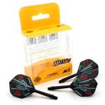 CUESOUL Jazz-Metal ROST Integrated Dart Shaft and Flights Standard Shape,Set of 3 pcs (CS-JMAK51XSMG)