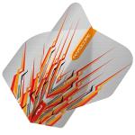 RED DRAGON Peter Wright Snakebite Hardcore Mohawk Orange Dart Flights - 3 Sets Per Pack (9 Flights in Total)