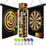 Givevan Magnetic Dart Board for Kids, Gifts Ideas for Teenage Boys Girls, Dartboard Games, Toys for Teen Age 6 7 8 9 10 11 12 13 14 15 16 Years, Cool Stuff for Christmas, Room Decor