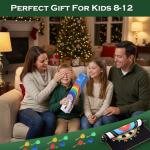 Magnetic Dart Board for Kids, Fun Toys Gifts for Boys 8 9 10 11 12 13 14 Years Old Teen Birthday Valentine Eater Christmas Stocking Stuffers Indoor Room Games, Magnet Dartboard Sets Double Sided