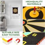 Magnetic Dart Board for Kids, Fun Toys Gifts for Boys 8 9 10 11 12 13 14 Years Old Teen Birthday Valentine Eater Christmas Stocking Stuffers Indoor Room Games, Magnet Dartboard Sets Double Sided