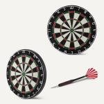 Amazon Basics Dartboard, Dart Board for Adults, Regulation Size