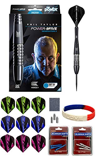 Phil Taylor Power 9Five Gen 4 Steel Tip Darts