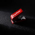 MageRabbit Dart Flight Hole Punch Tool, Dart Flight Hole Punch with 100 Metal O Rings, Dart Accessories Puncher for PET Flights,Dart Flight Punch Tool (Red)