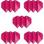 Target Darts 5 x Sets of ID Pro. Ultra Pink No.2 Dart Flights - 15 in Total