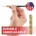 Accmor Metal Tip Darts, Steel Tip Darts, Professional Metal Darts, Darts Metal Tip Set, Metal Darts for Dartboard,18 pcs ﻿